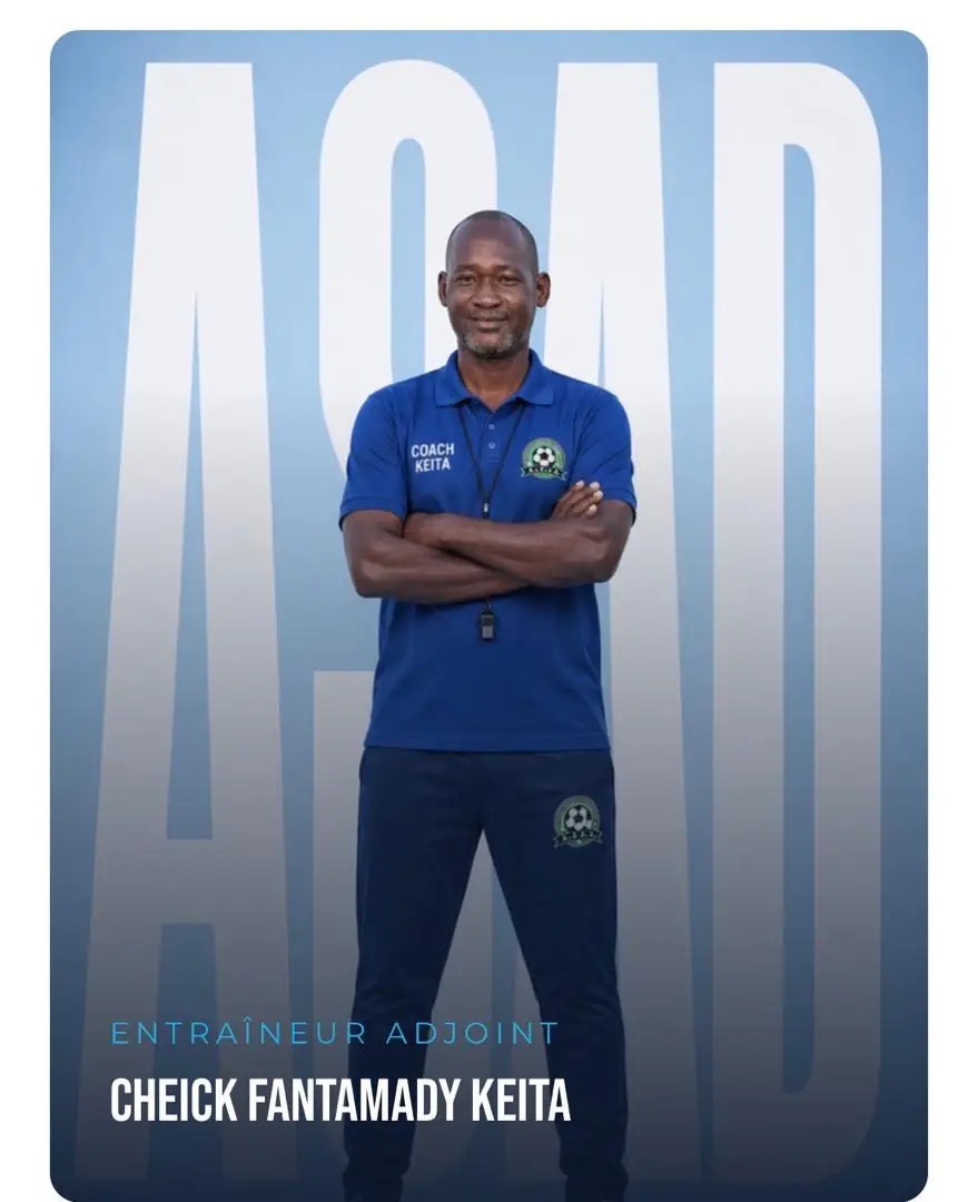 Cheick Fantamady Keita — Entraîneur adjoint de l'A.S.A.D